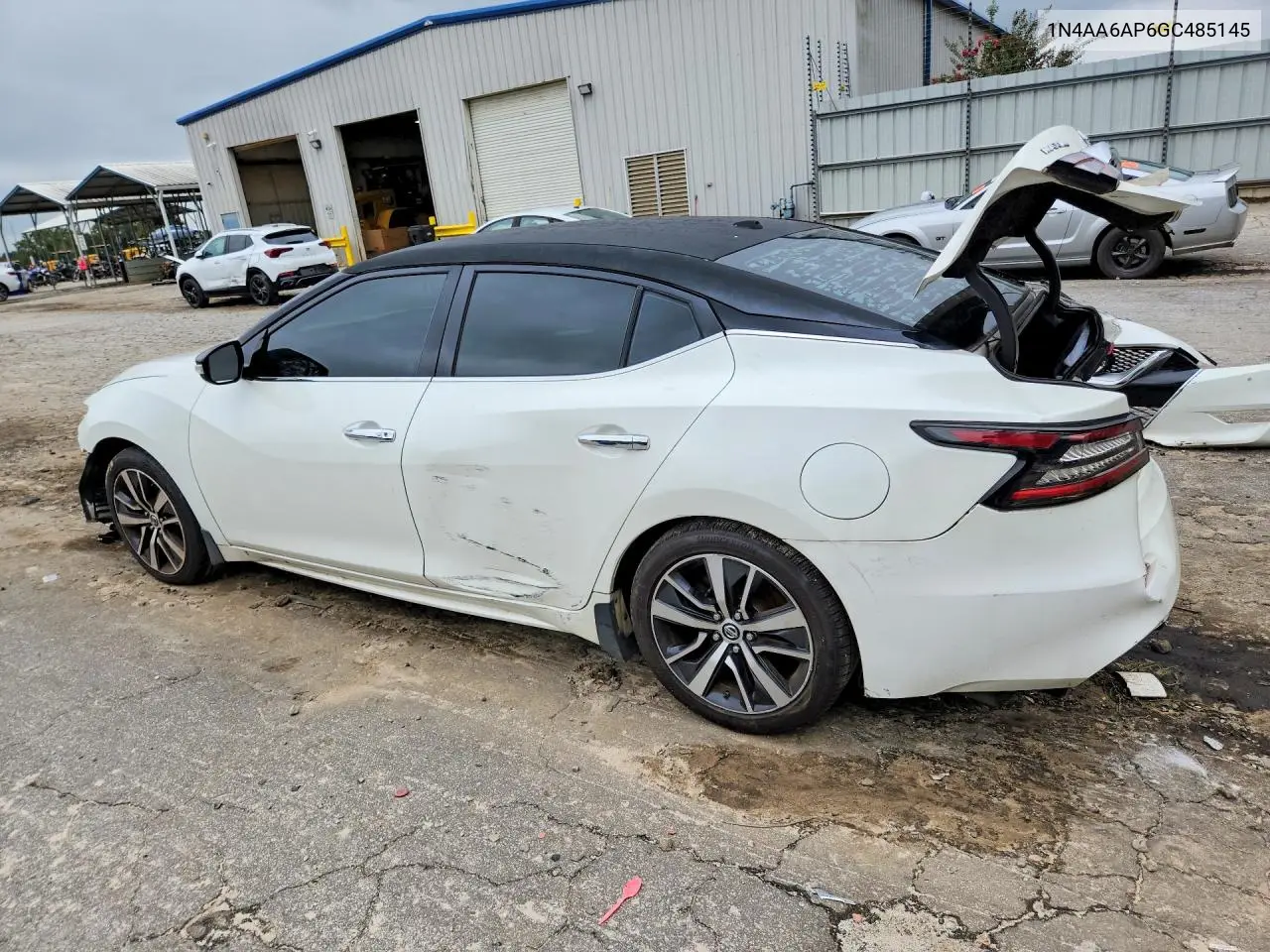 2016 NISSAN MAXIMA VIN 1N4AA6AP6GC485145 — фото 2