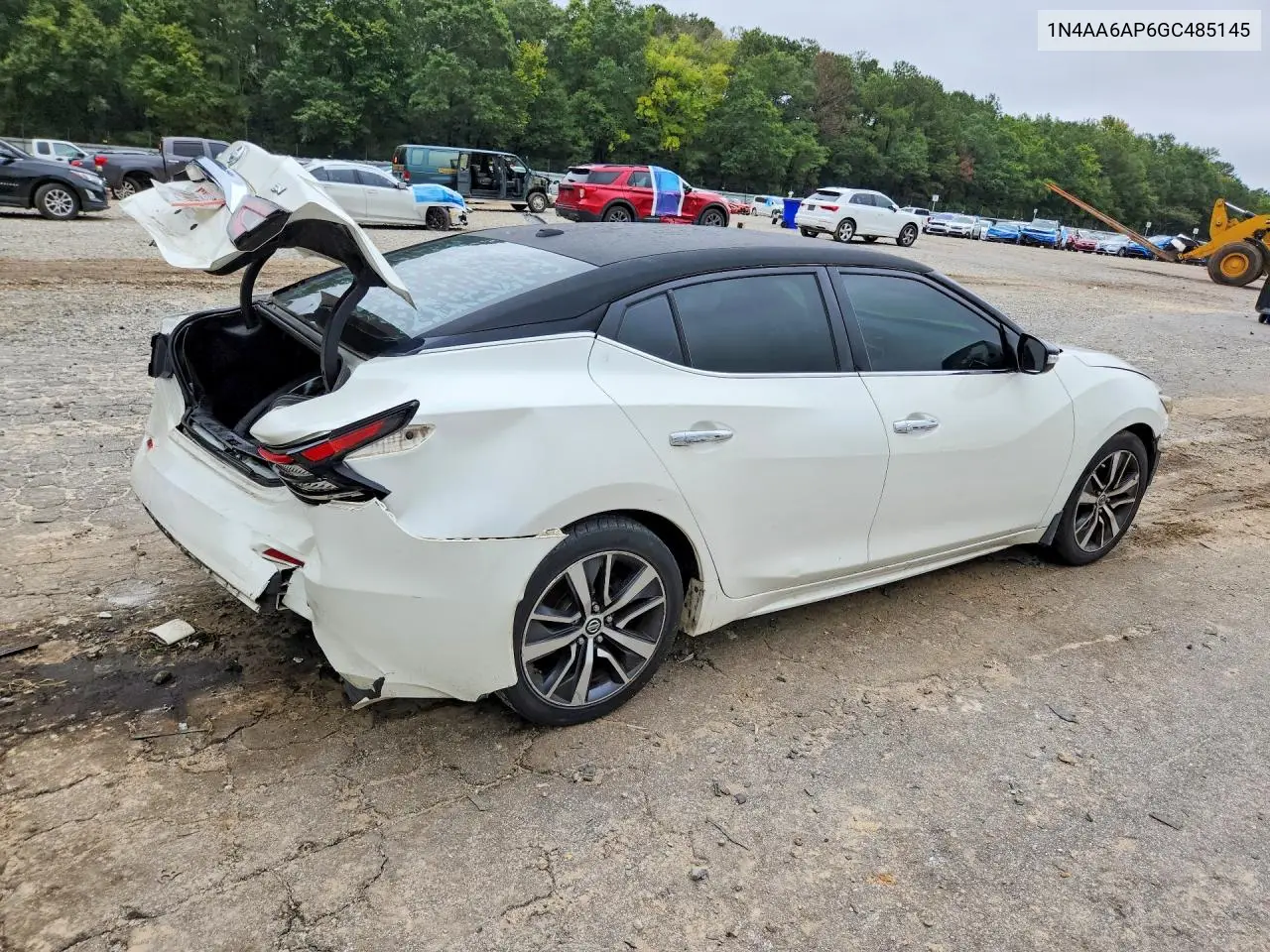 2016 NISSAN MAXIMA VIN 1N4AA6AP6GC485145 — фото 3