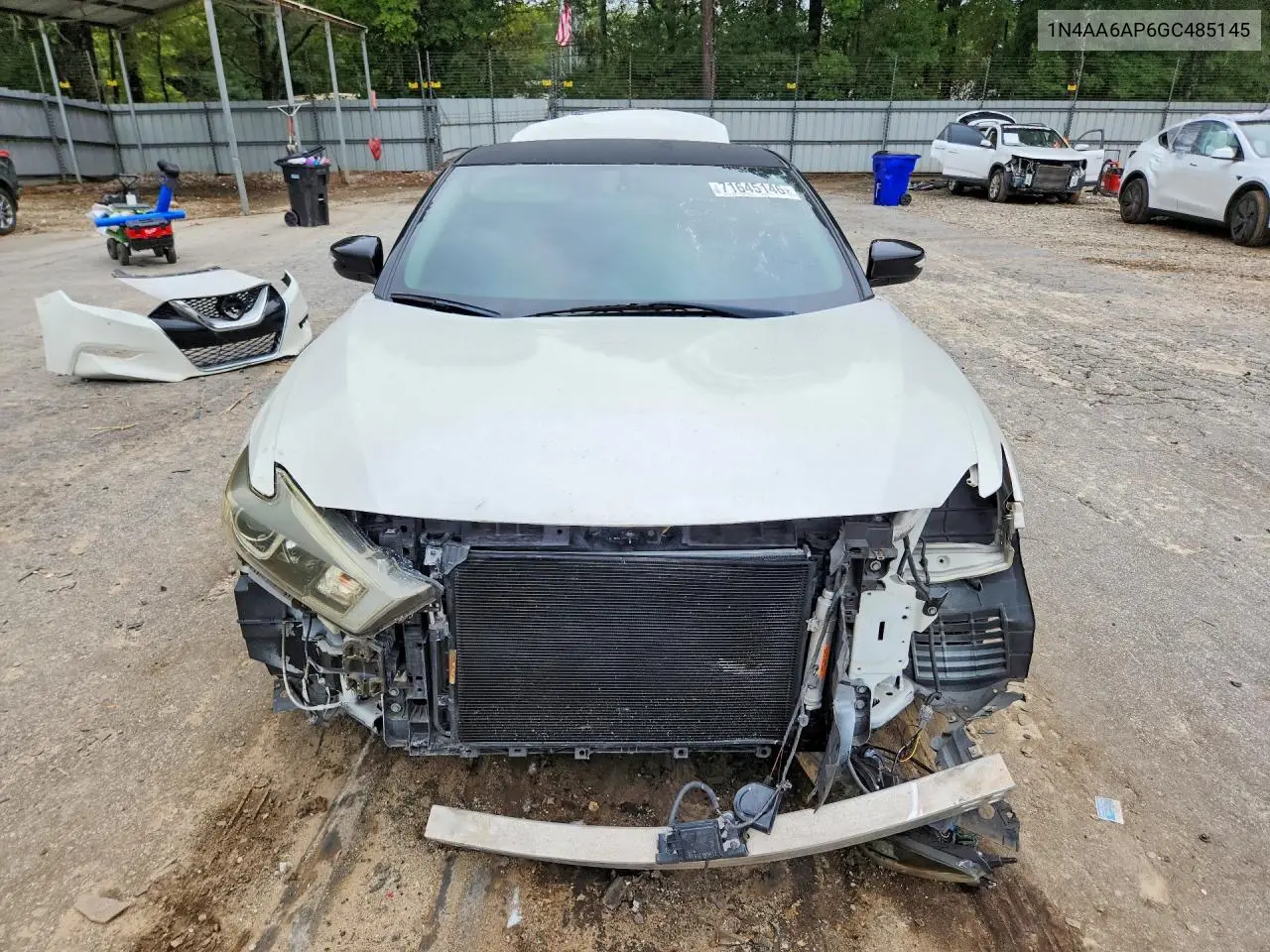 2016 NISSAN MAXIMA VIN 1N4AA6AP6GC485145 — фото 5