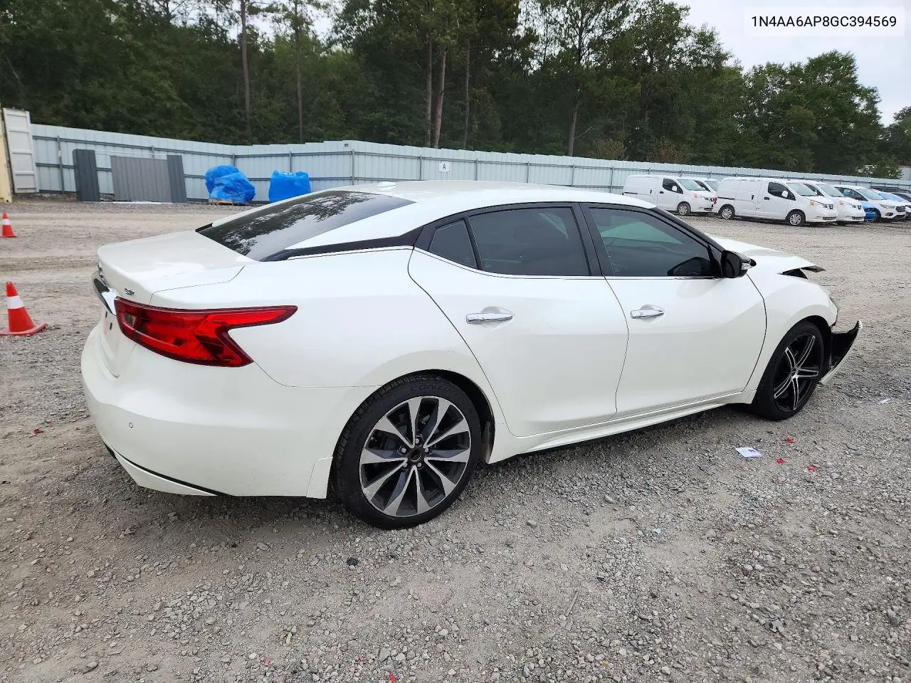 2016 NISSAN MAXIMA VIN 1N4AA6AP8GC394569 — фото 3