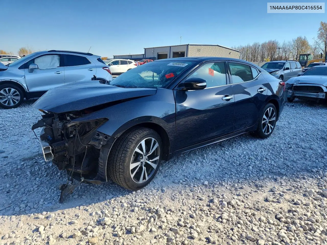 NISSAN MAXIMA 2016, VIN 1N4AA6AP8GC416554