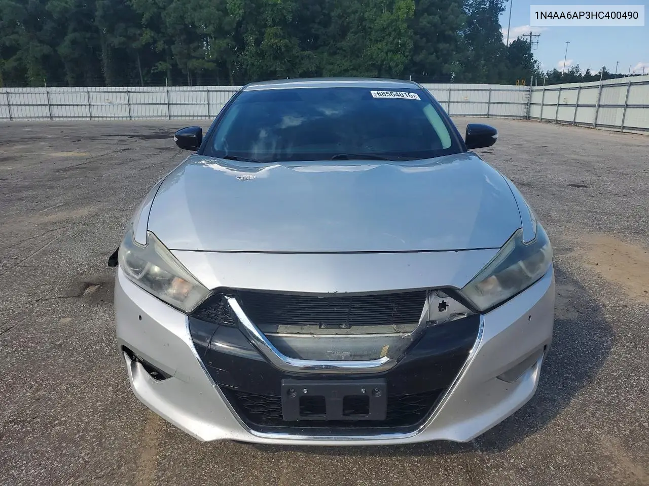 2017 NISSAN MAXIMA VIN 1N4AA6AP3HC400490 — фото 5