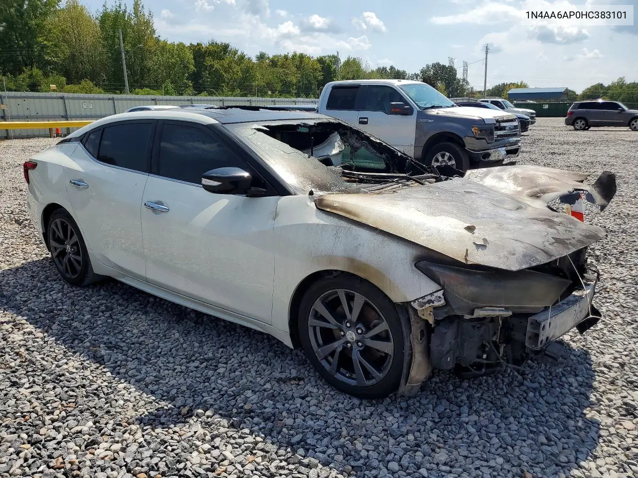 2017 NISSAN MAXIMA VIN 1N4AA6AP0HC383101 — фото 4