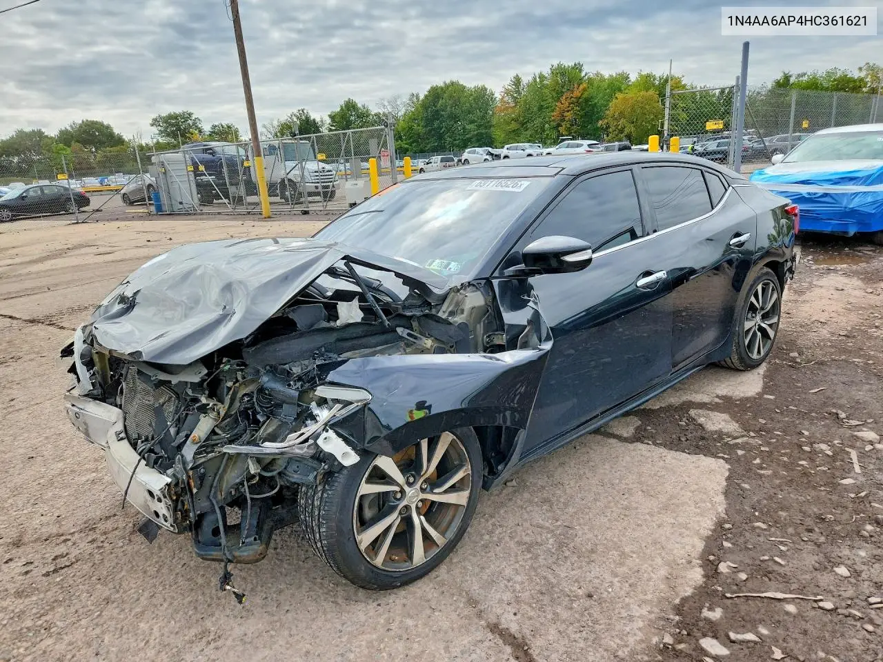 NISSAN MAXIMA 2017, VIN 1N4AA6AP4HC361621