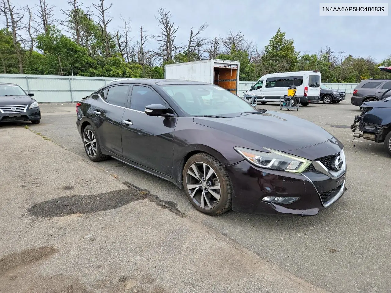 2017 NISSAN MAXIMA VIN 1N4AA6AP5HC406839 — фото 4