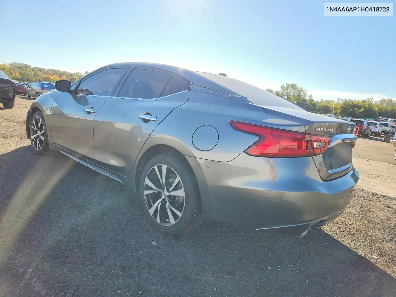 2017 NISSAN MAXIMA VIN 1N4AA6AP1HC418728 — фото 3