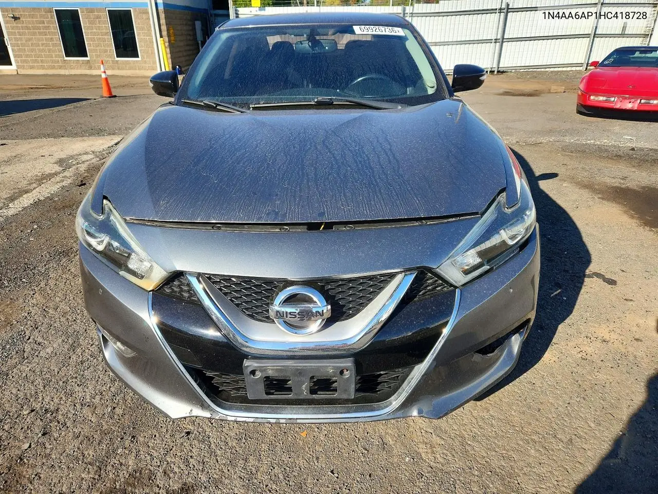 NISSAN MAXIMA 2017, VIN 1N4AA6AP1HC418728