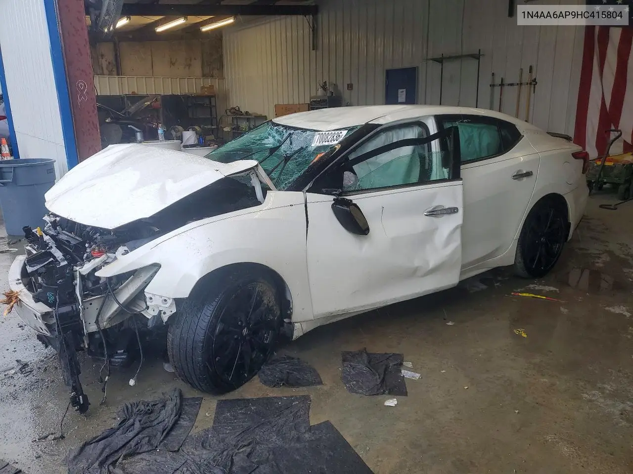 NISSAN MAXIMA 2017, VIN 1N4AA6AP9HC415804