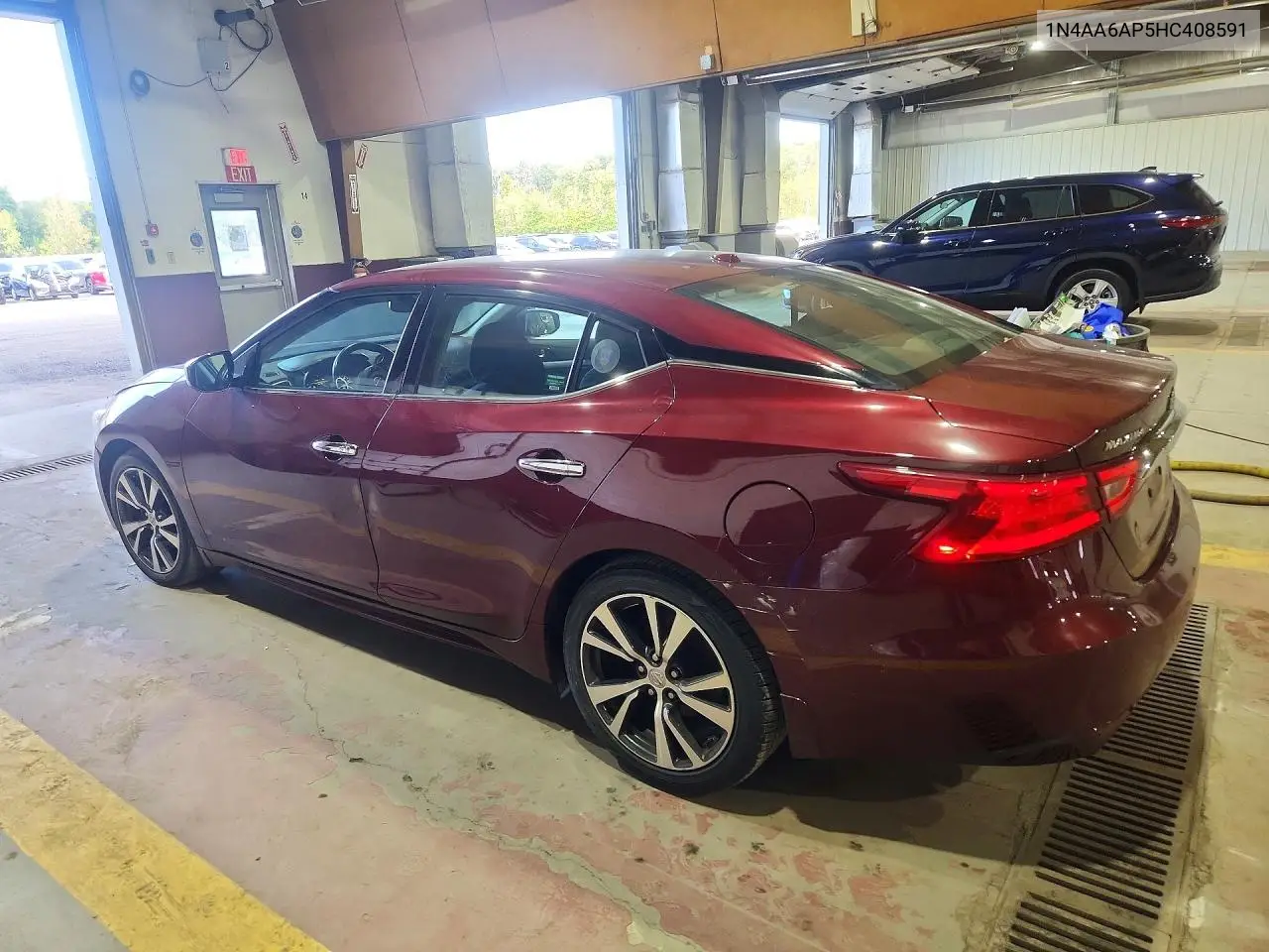 2017 NISSAN MAXIMA VIN 1N4AA6AP5HC408591 — фото 2