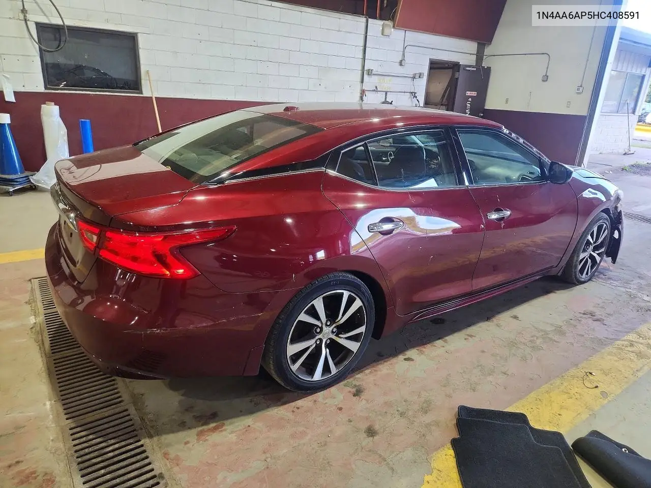 2017 NISSAN MAXIMA VIN 1N4AA6AP5HC408591 — фото 3
