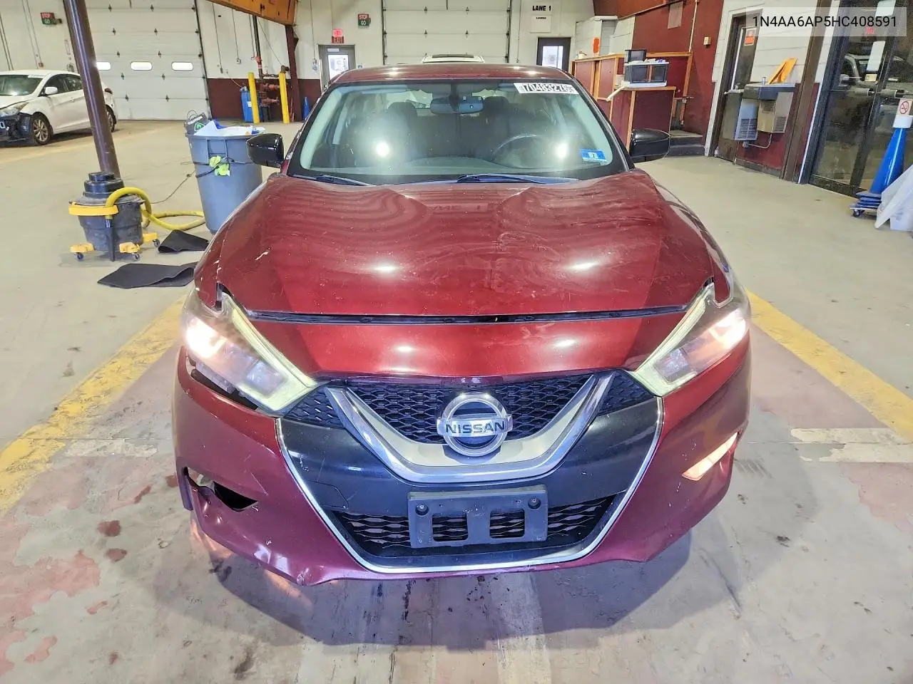 2017 NISSAN MAXIMA VIN 1N4AA6AP5HC408591 — фото 5