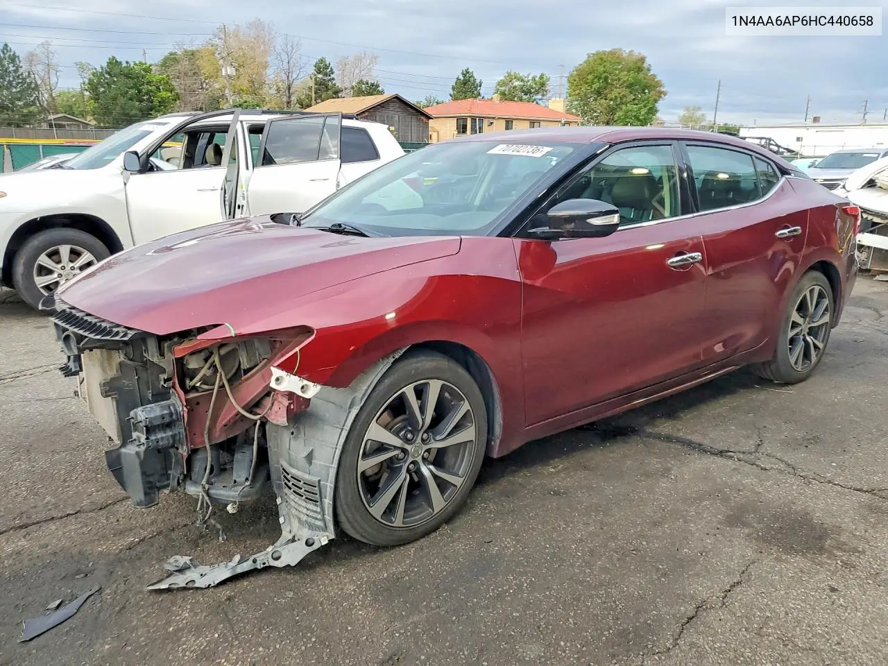 NISSAN MAXIMA 2017, VIN 1N4AA6AP6HC440658