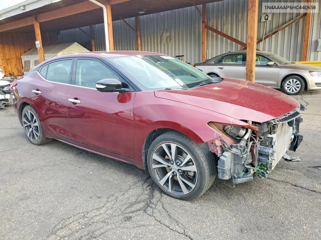 2017 NISSAN MAXIMA VIN 1N4AA6AP6HC440658 — фото 4