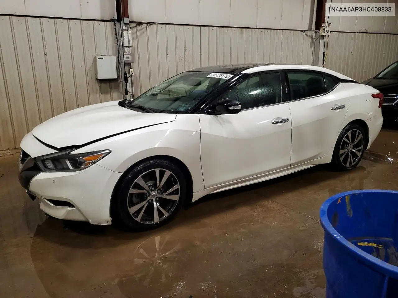 NISSAN MAXIMA 2017, VIN 1N4AA6AP3HC408833