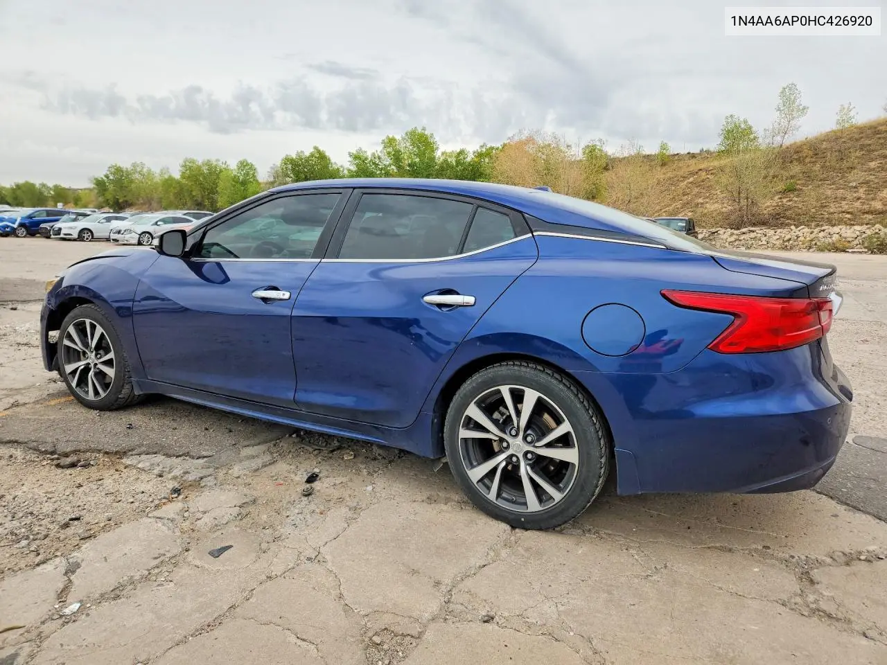 2017 NISSAN MAXIMA VIN 1N4AA6AP0HC426920 — фото 2