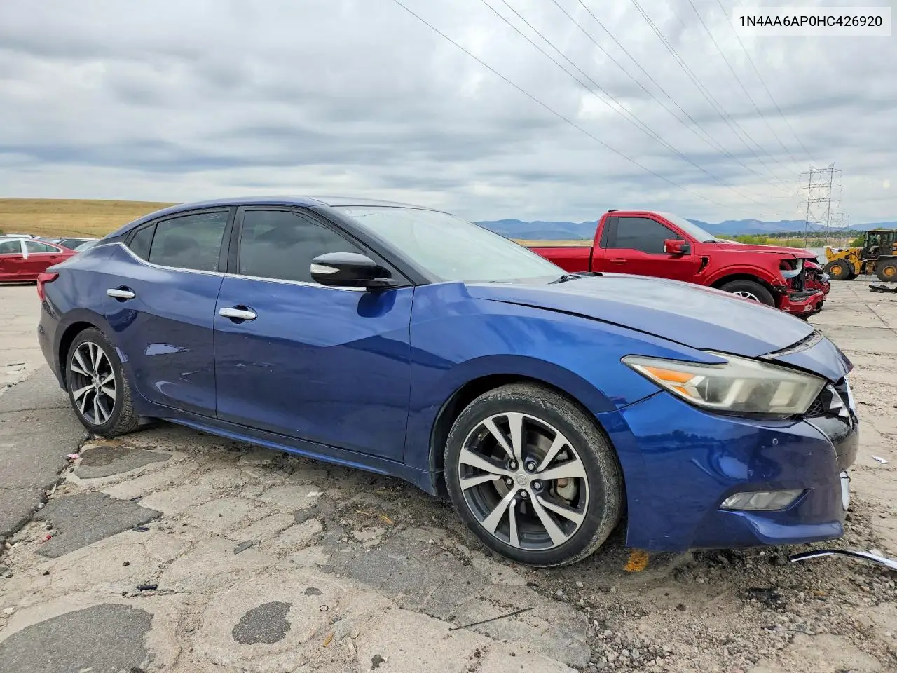 2017 NISSAN MAXIMA VIN 1N4AA6AP0HC426920 — фото 4