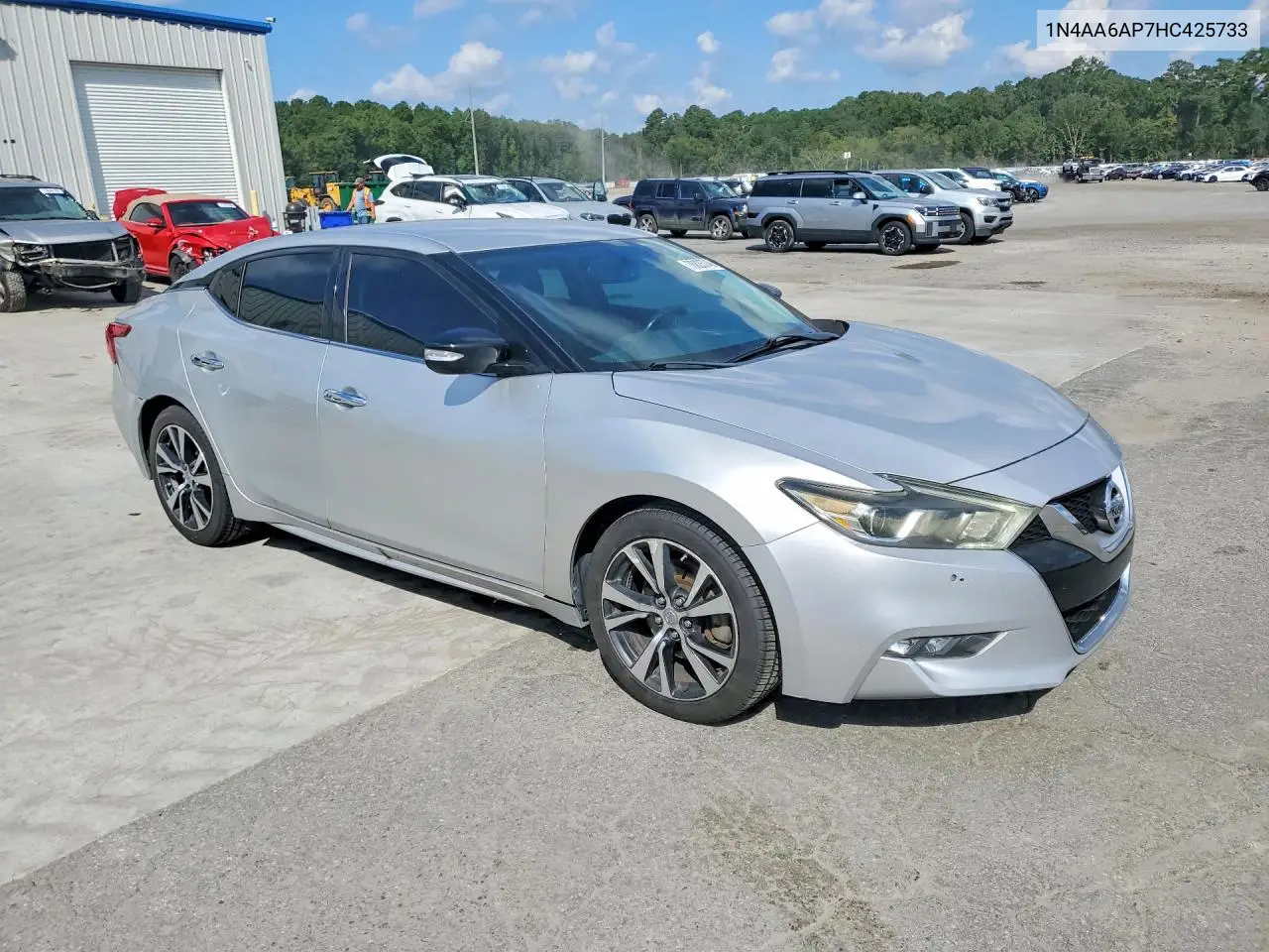 2017 NISSAN MAXIMA VIN 1N4AA6AP7HC425733 — фото 4