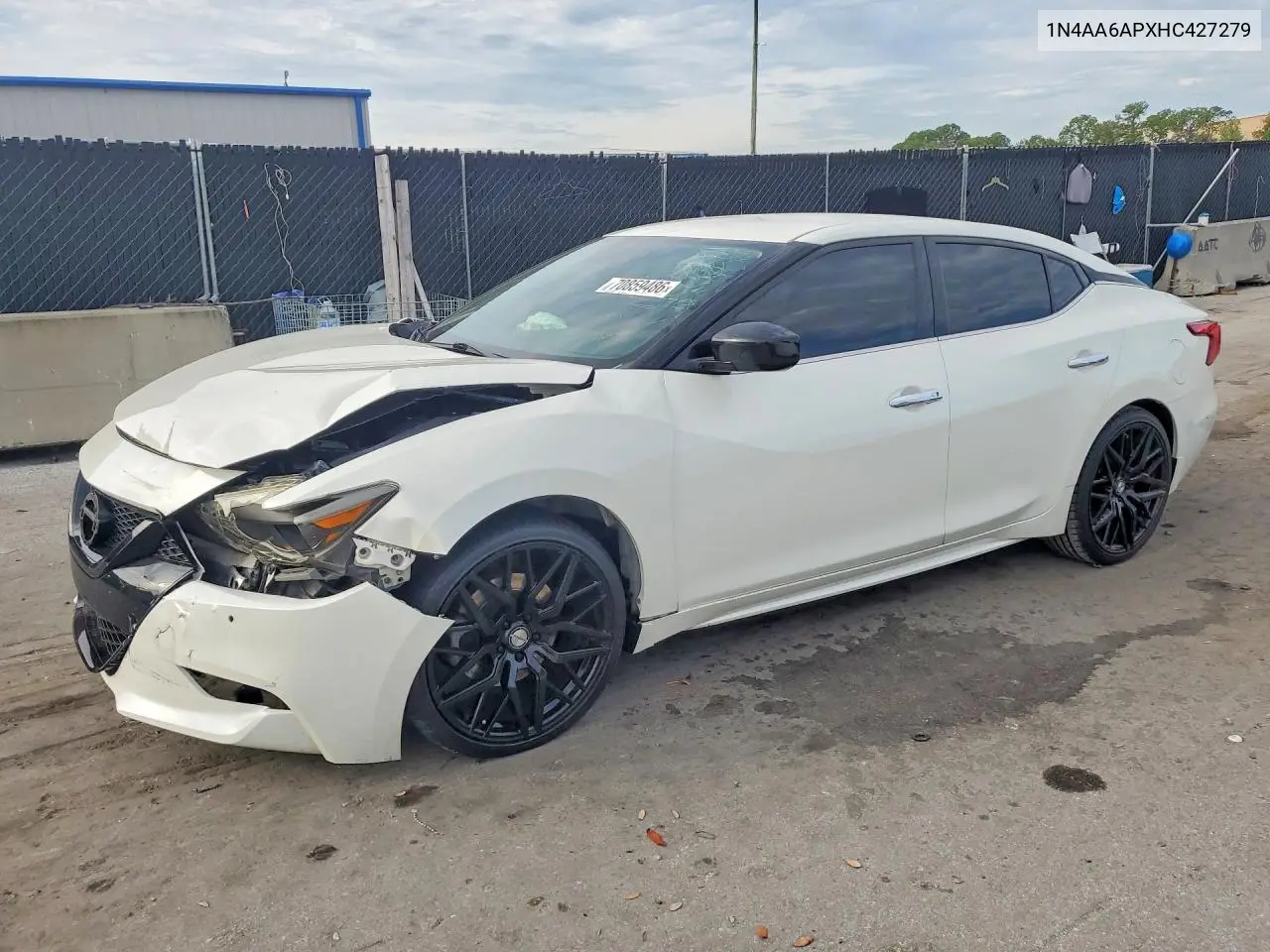 NISSAN MAXIMA 2017, VIN 1N4AA6APXHC427279