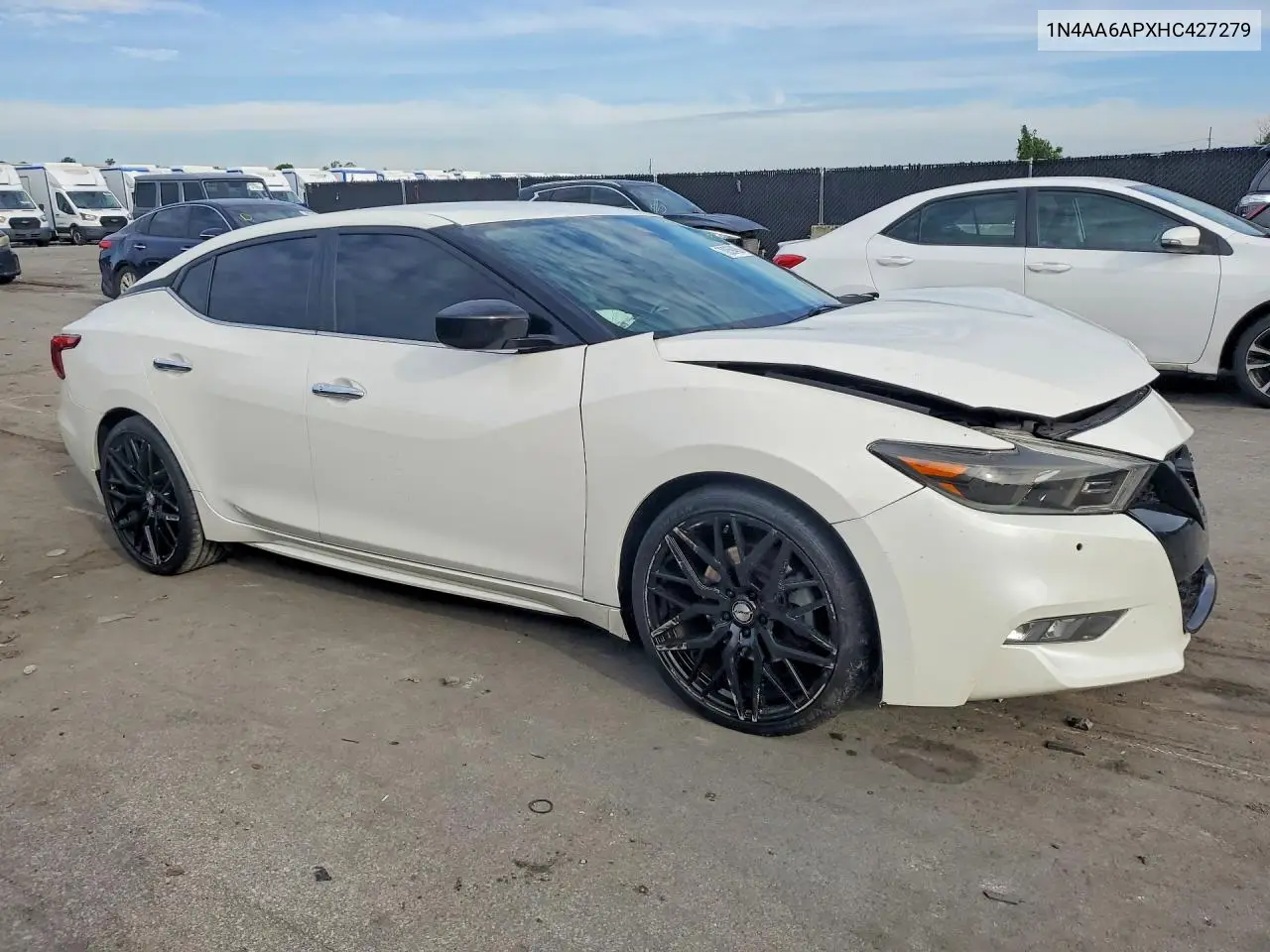 2017 NISSAN MAXIMA VIN 1N4AA6APXHC427279 — фото 4