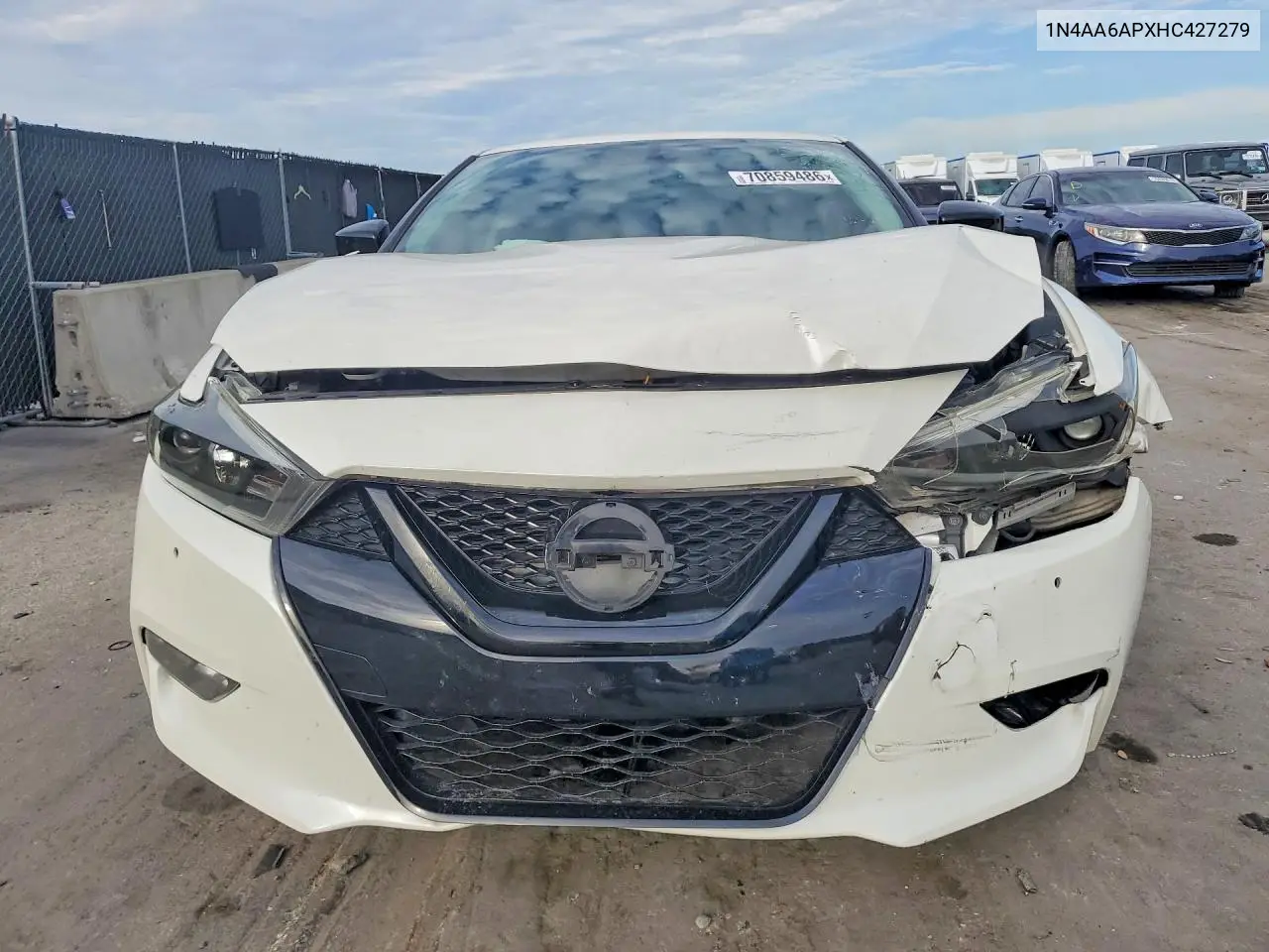 2017 NISSAN MAXIMA VIN 1N4AA6APXHC427279 — фото 5