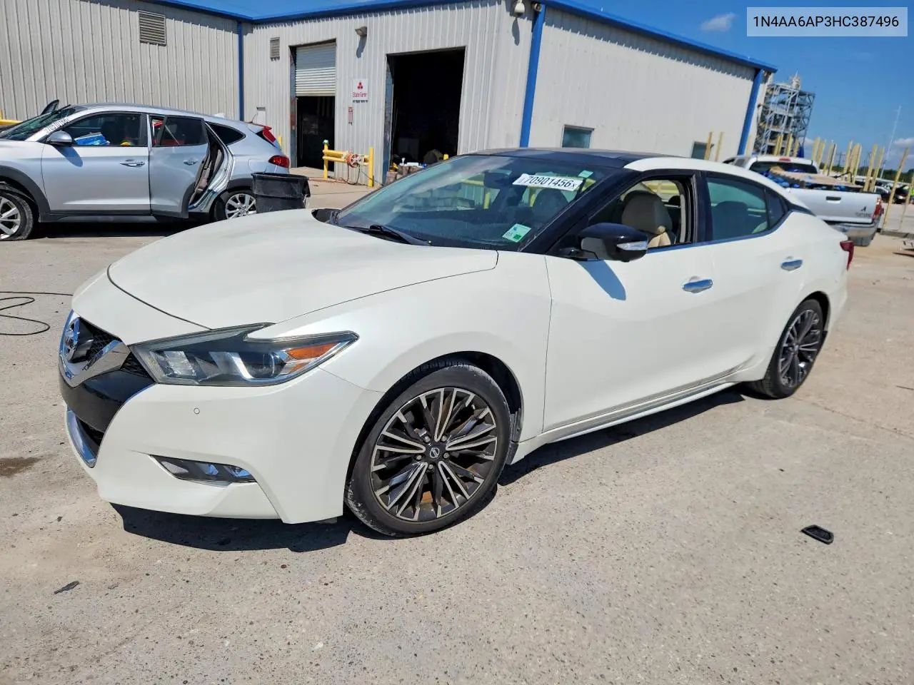 NISSAN MAXIMA 2017, VIN 1N4AA6AP3HC387496