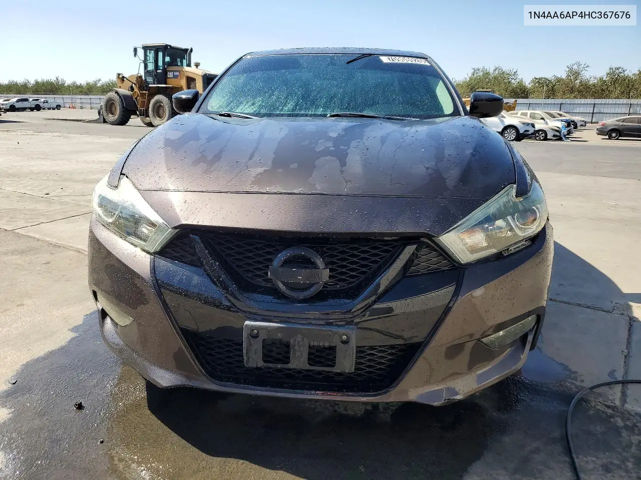 2017 NISSAN MAXIMA VIN 1N4AA6AP4HC367676 — фото 5