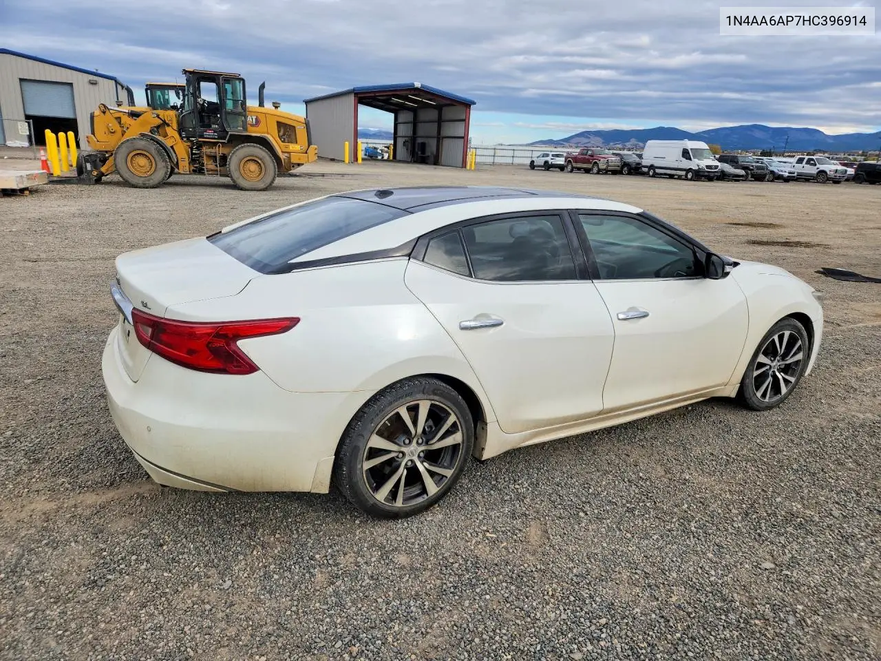 2017 NISSAN MAXIMA VIN 1N4AA6AP7HC396914 — фото 3