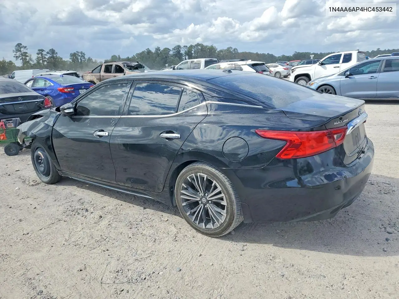 2017 NISSAN MAXIMA VIN 1N4AA6AP4HC453442 — фото 2