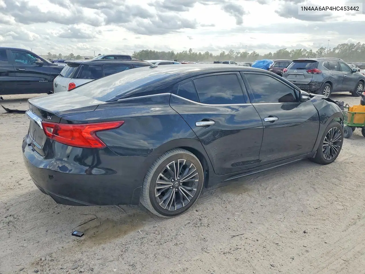 2017 NISSAN MAXIMA VIN 1N4AA6AP4HC453442 — фото 3