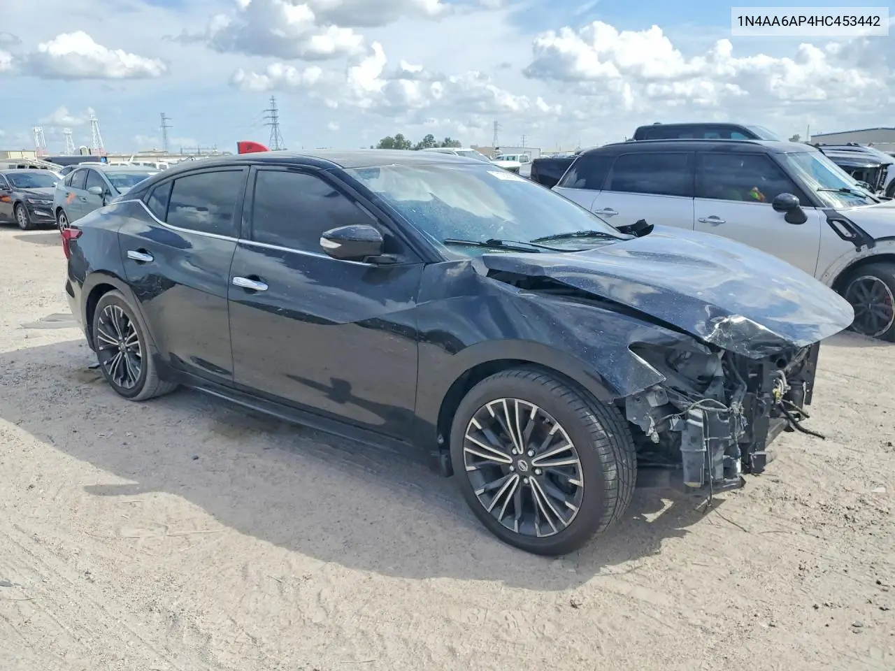 2017 NISSAN MAXIMA VIN 1N4AA6AP4HC453442 — фото 4