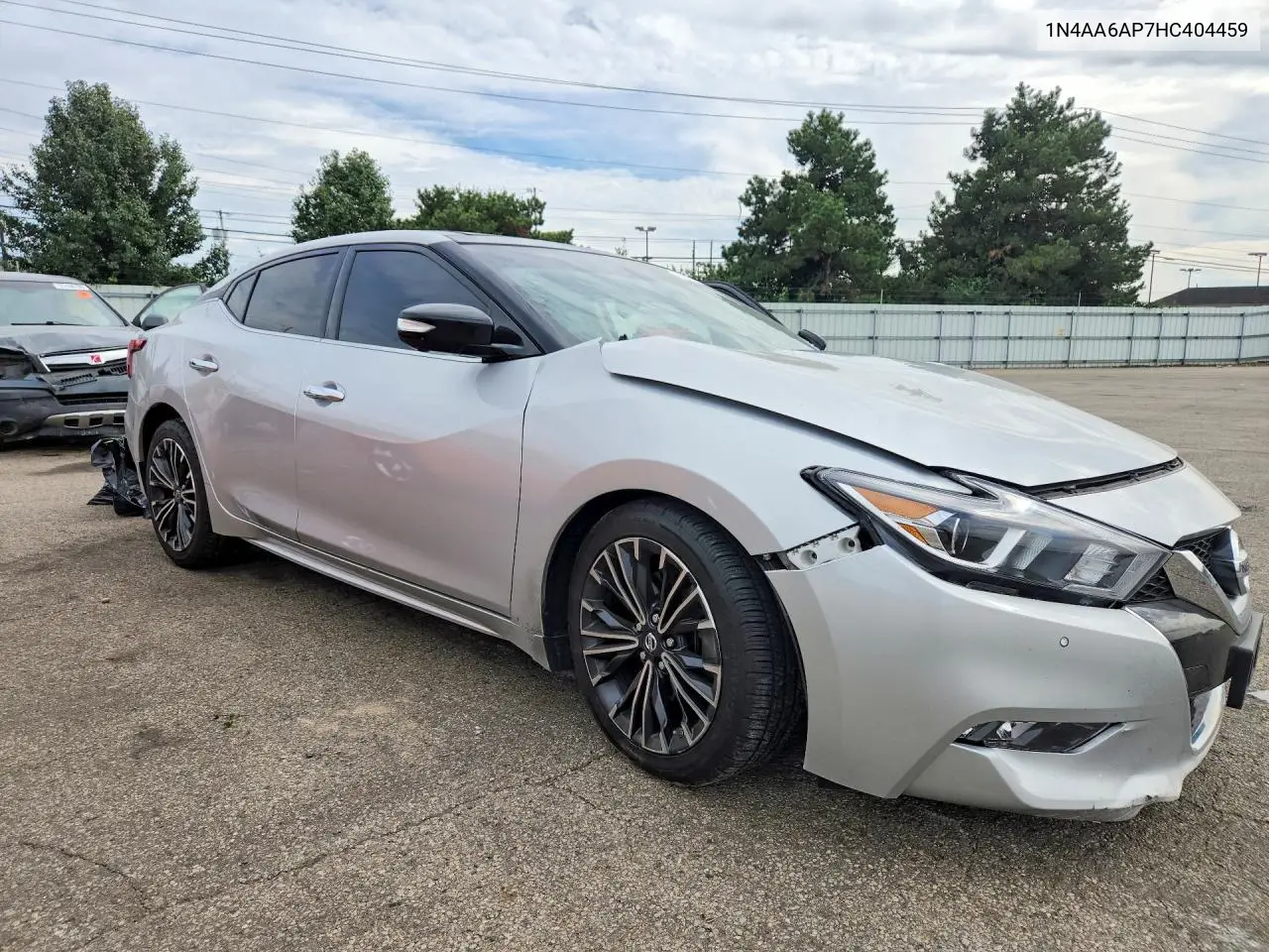 2017 NISSAN MAXIMA VIN 1N4AA6AP7HC404459 — фото 4