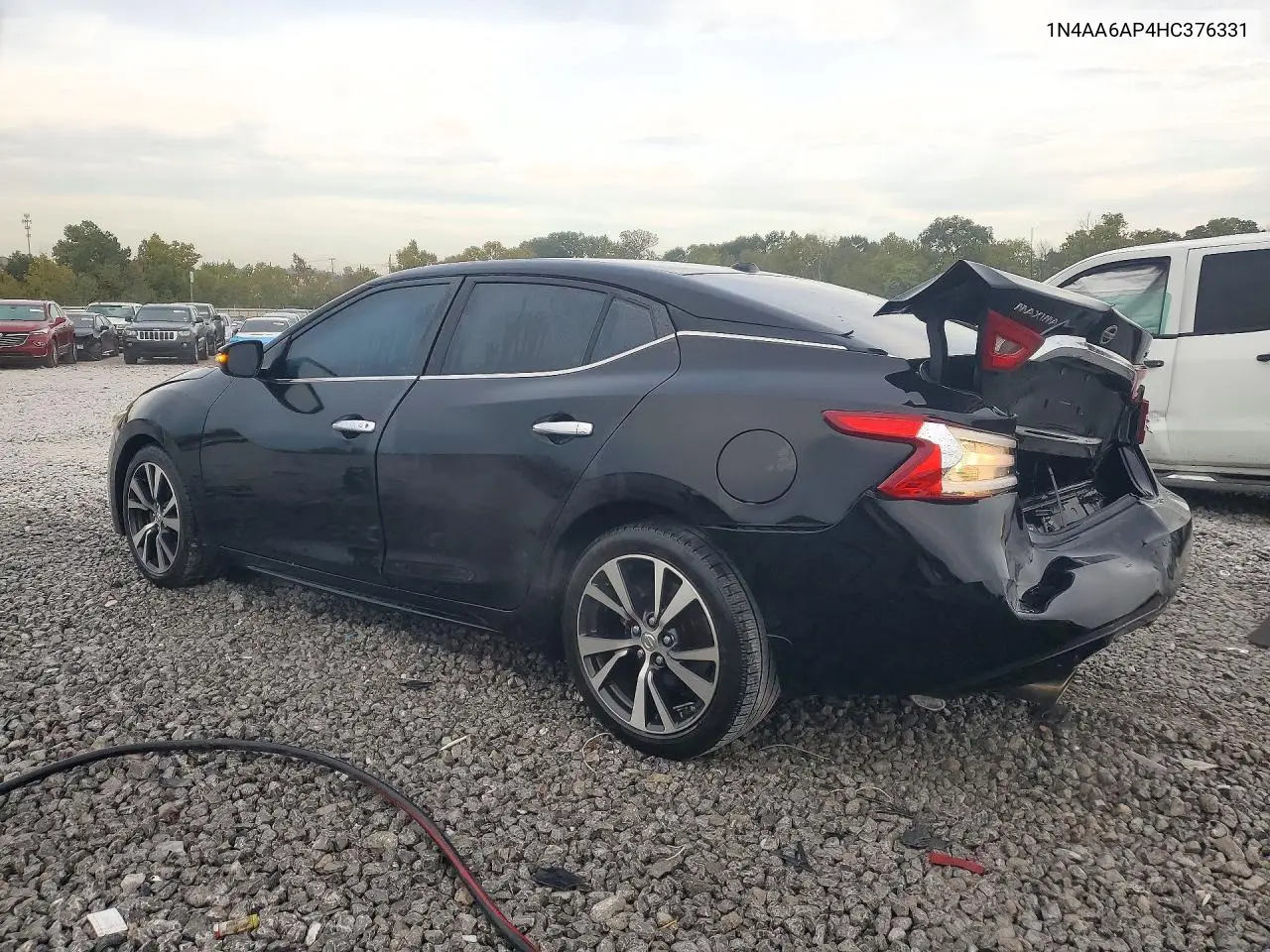 2017 NISSAN MAXIMA VIN 1N4AA6AP4HC376331 — фото 2