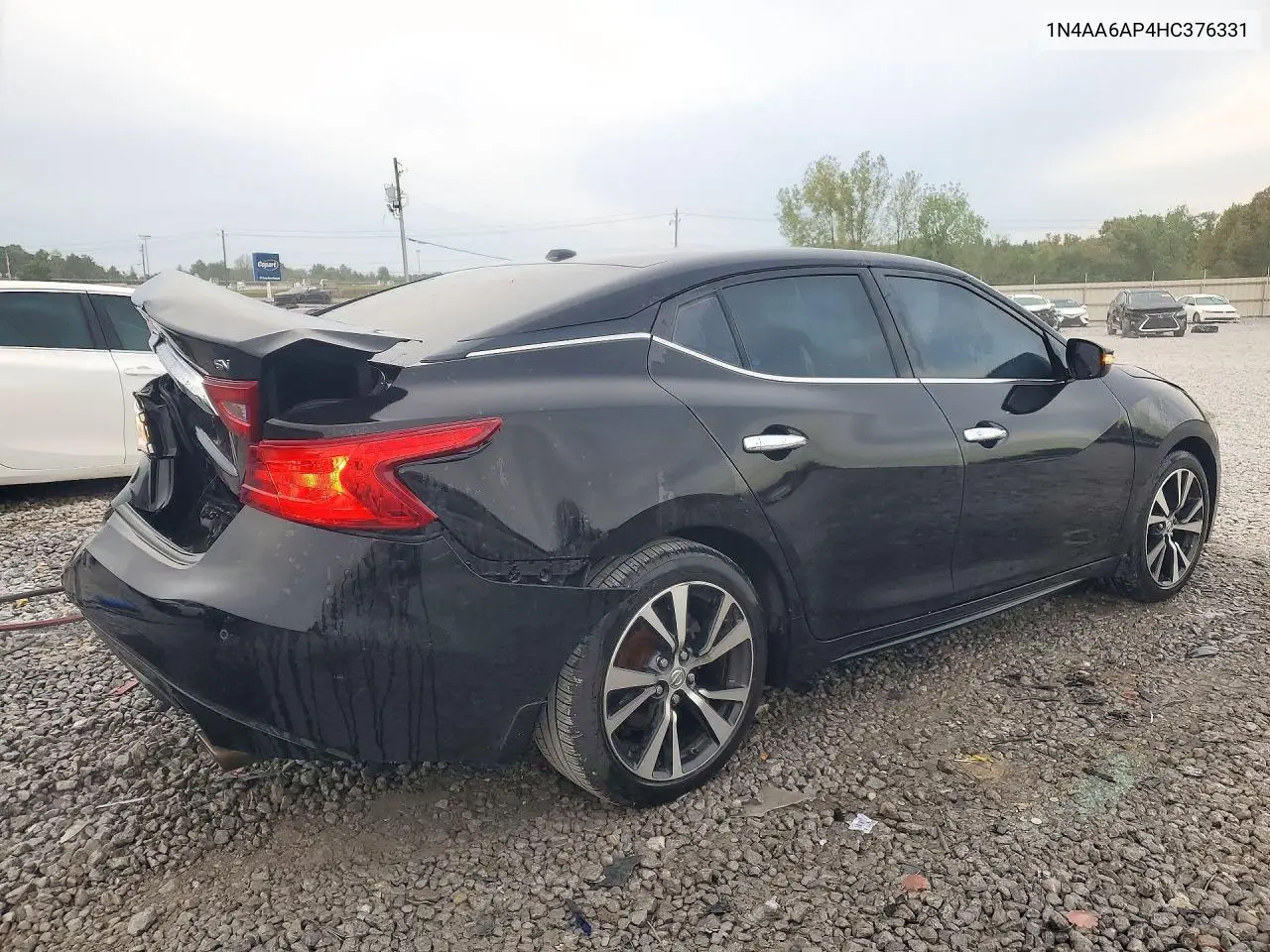 2017 NISSAN MAXIMA VIN 1N4AA6AP4HC376331 — фото 3