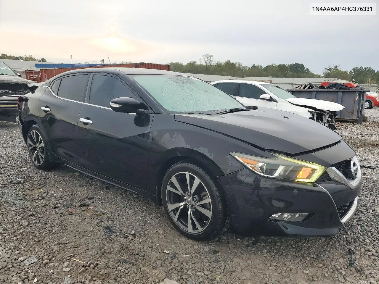 2017 NISSAN MAXIMA VIN 1N4AA6AP4HC376331 — фото 4
