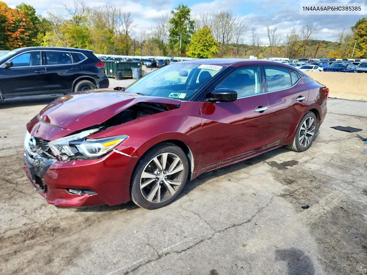 NISSAN MAXIMA 2017, VIN 1N4AA6AP6HC385385