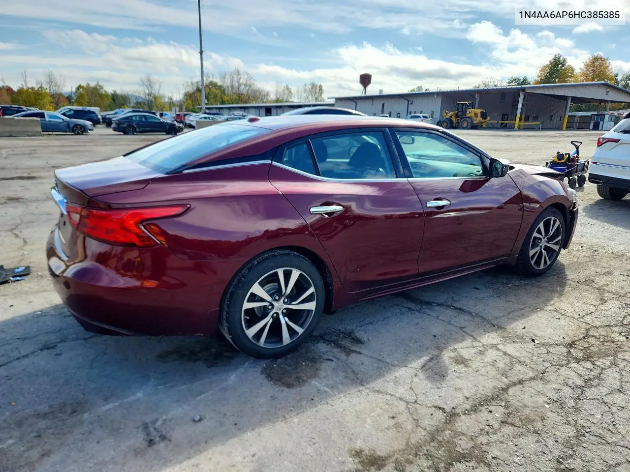 2017 NISSAN MAXIMA VIN 1N4AA6AP6HC385385 — фото 3
