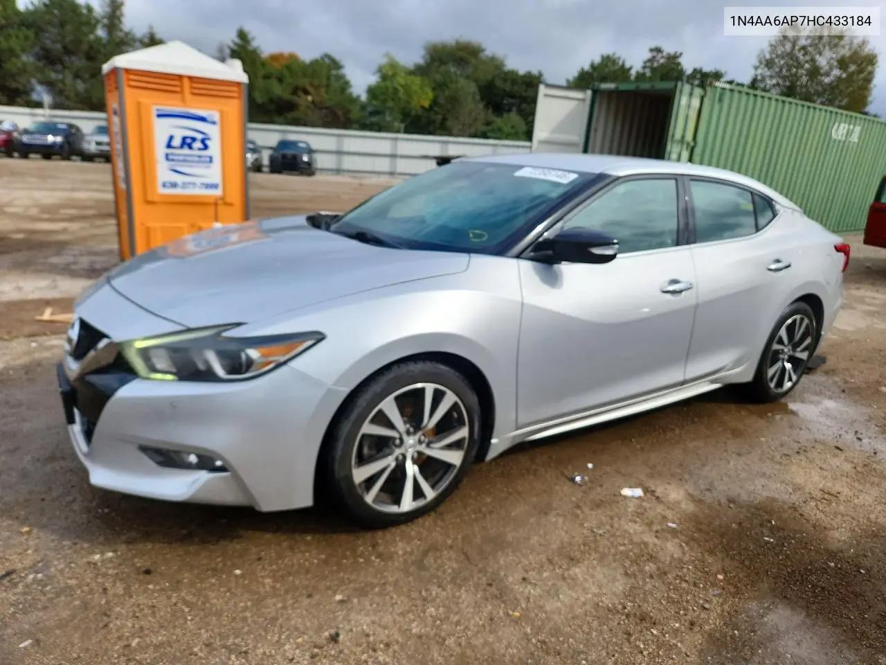 NISSAN MAXIMA 2017, VIN 1N4AA6AP7HC433184
