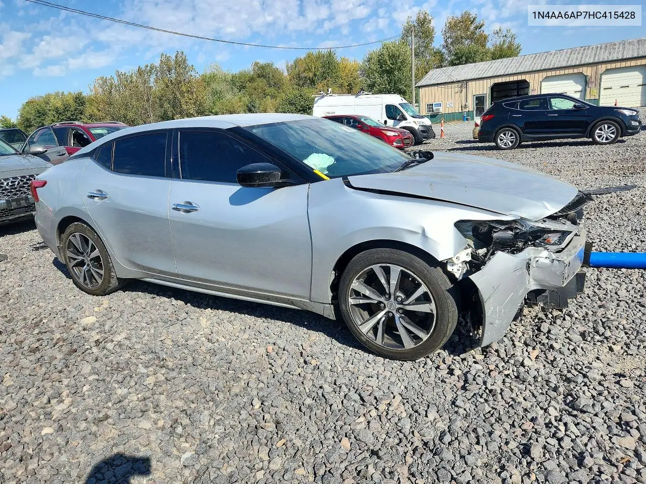 2017 NISSAN MAXIMA VIN 1N4AA6AP7HC415428 — фото 4