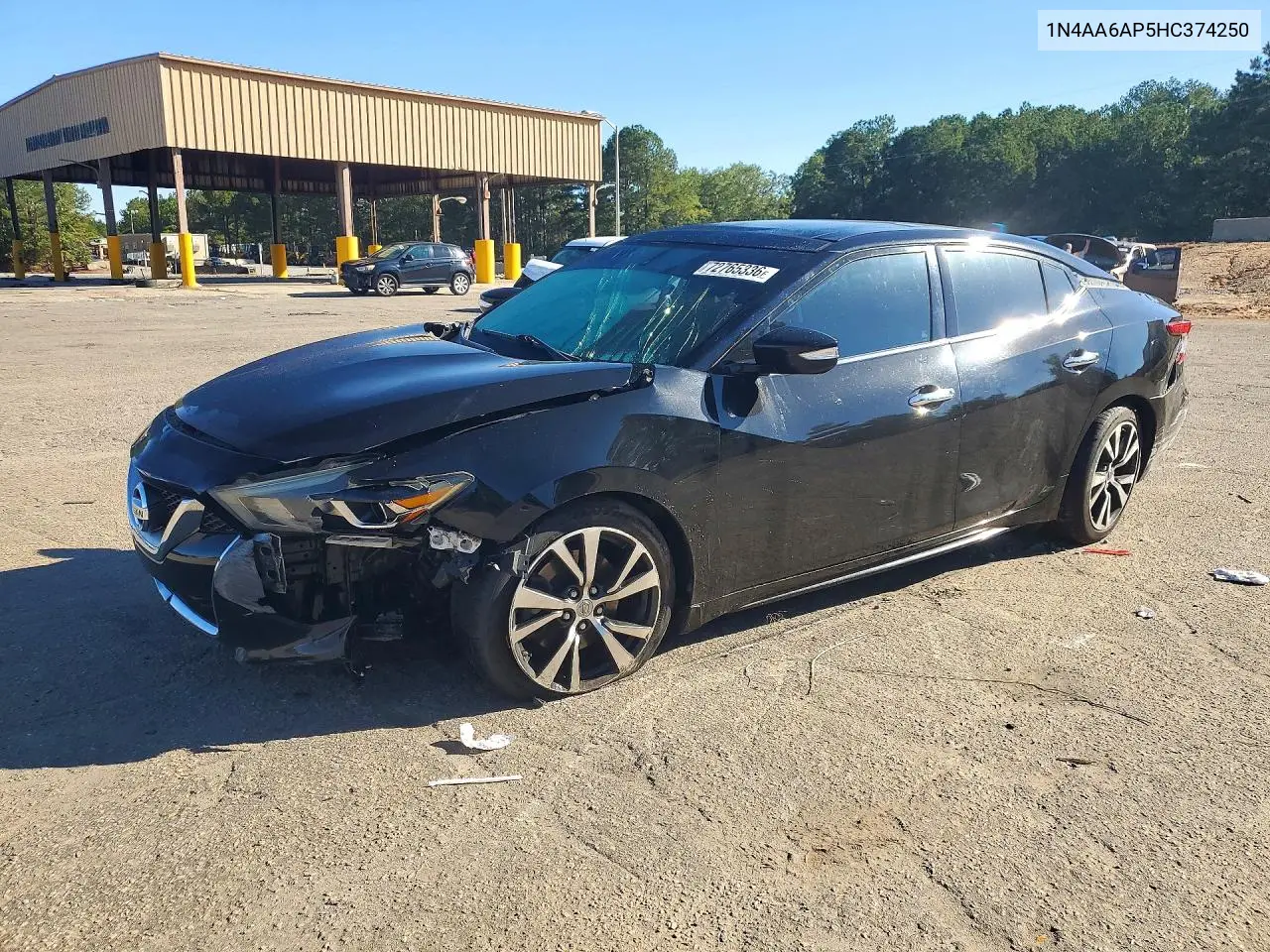 NISSAN MAXIMA 2017, VIN 1N4AA6AP5HC374250