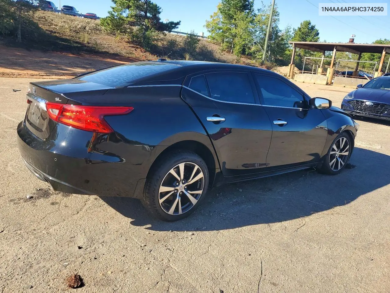 2017 NISSAN MAXIMA VIN 1N4AA6AP5HC374250 — фото 3