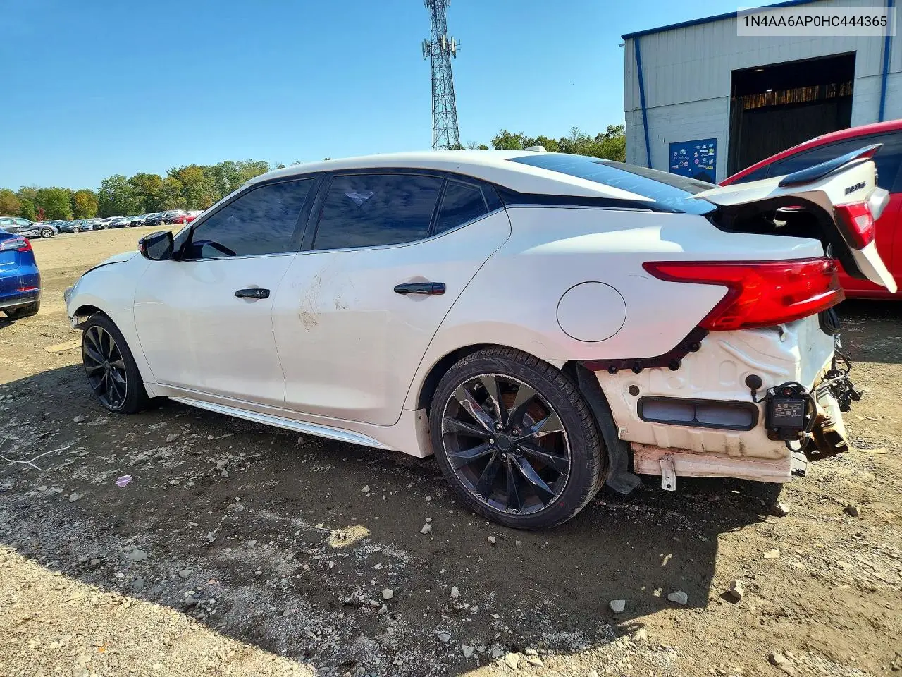 2017 NISSAN MAXIMA VIN 1N4AA6AP0HC444365 — фото 2