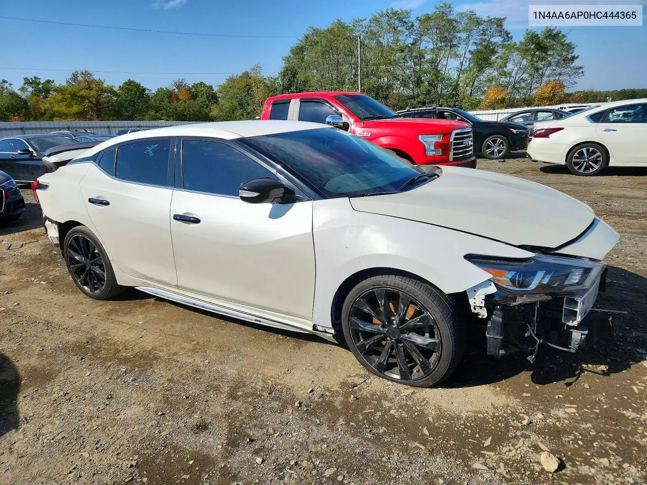 2017 NISSAN MAXIMA VIN 1N4AA6AP0HC444365 — фото 4