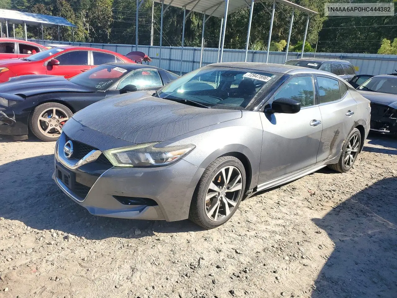 NISSAN MAXIMA 2017, VIN 1N4AA6AP0HC444382