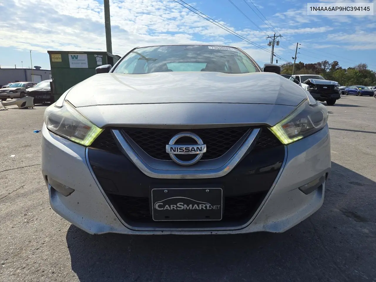 2017 NISSAN MAXIMA VIN 1N4AA6AP9HC394145 — фото 5