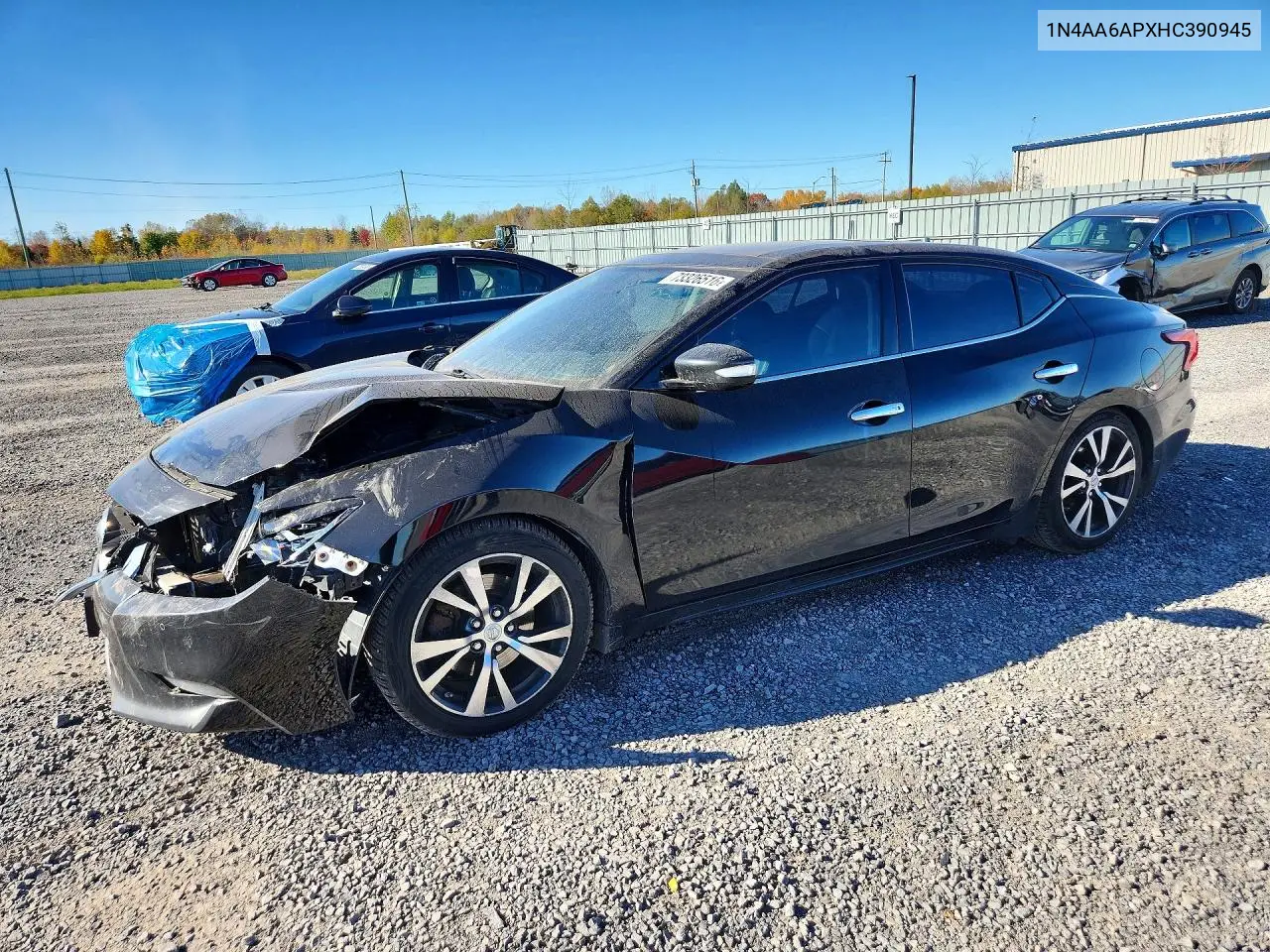 NISSAN MAXIMA 2017, VIN 1N4AA6APXHC390945