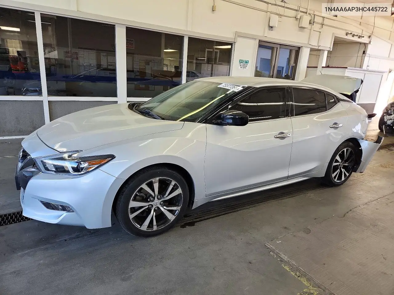 NISSAN MAXIMA 2017, VIN 1N4AA6AP3HC445722