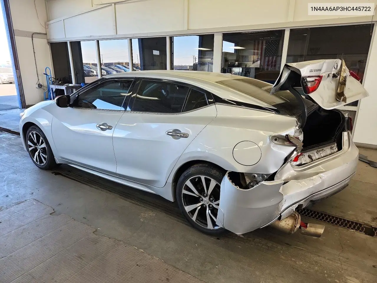 2017 NISSAN MAXIMA VIN 1N4AA6AP3HC445722 — фото 2