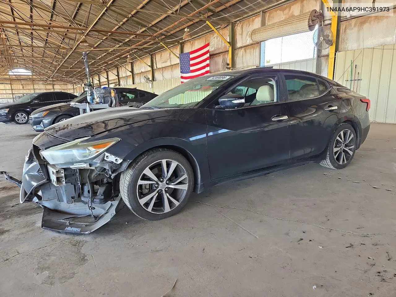 NISSAN MAXIMA 2017, VIN 1N4AA6AP9HC391973