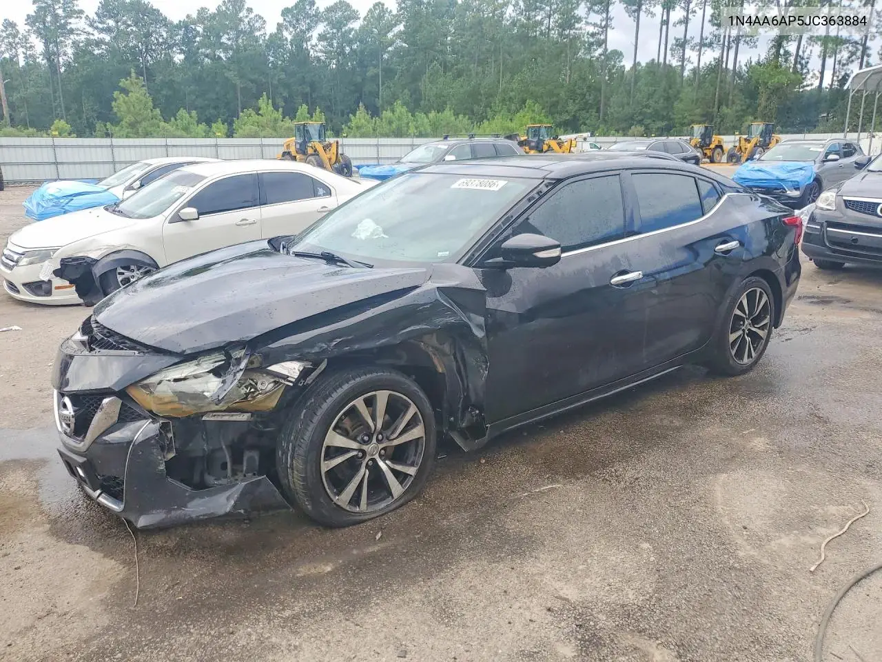 NISSAN MAXIMA 2018, VIN 1N4AA6AP5JC363884