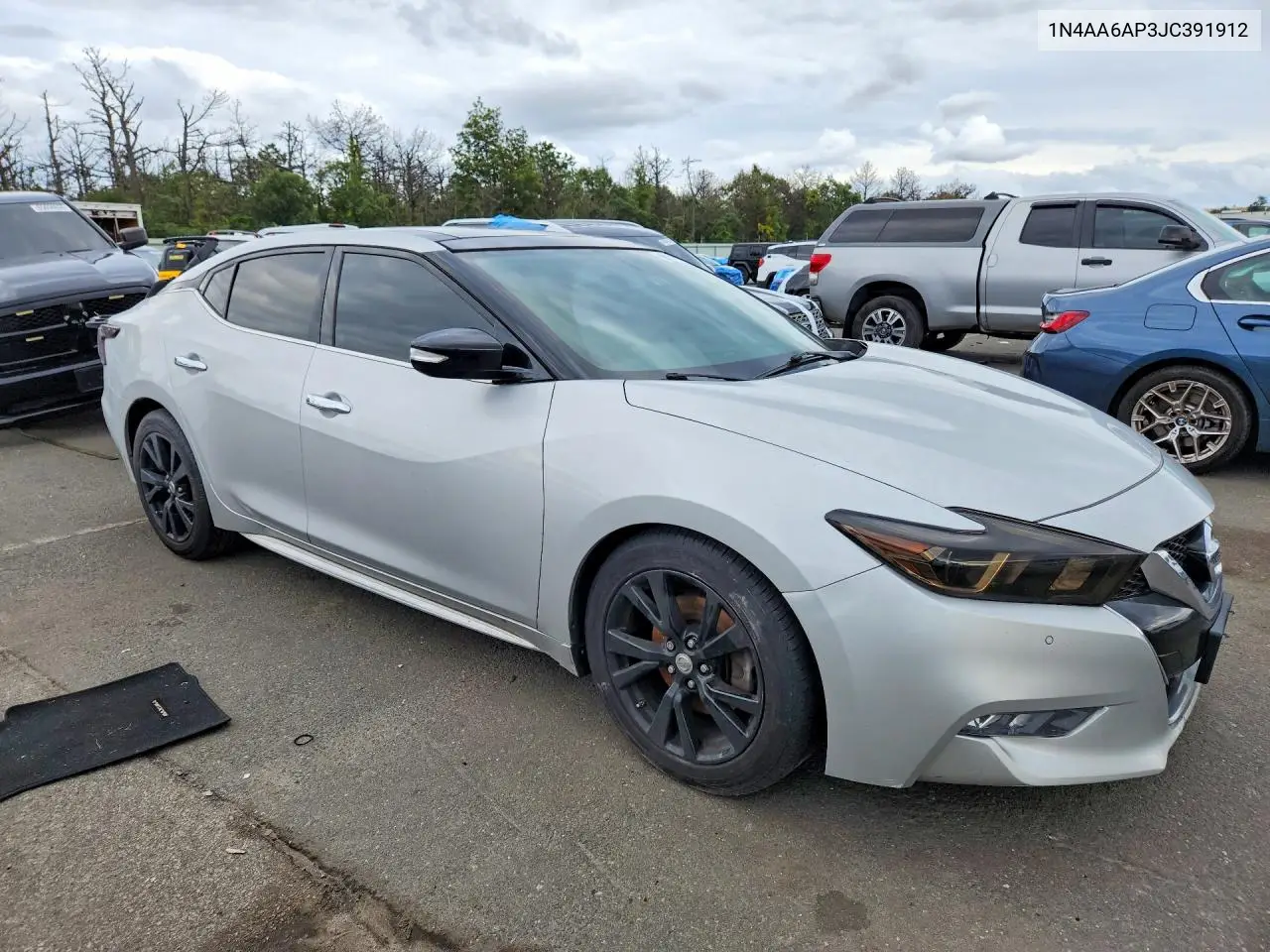 2018 NISSAN MAXIMA VIN 1N4AA6AP3JC391912 — фото 4